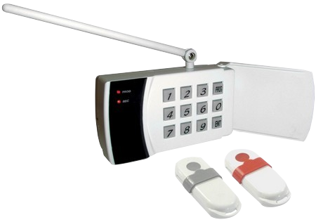 AVISADOR DE SITUAÇÃO DE EMERG. POR CONTROLE REMOTO E C/ MSG VOZ